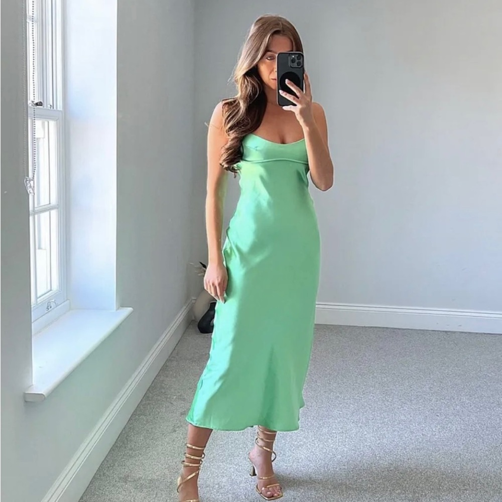 Zara Satin Dress